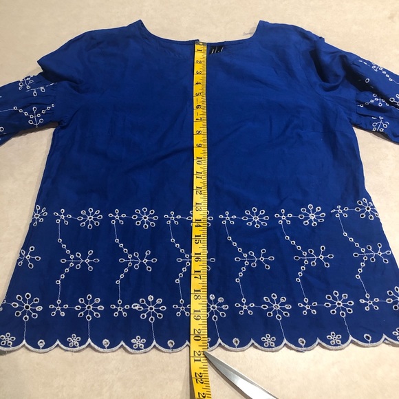 ⭐️ Vero Moda Patrice Embroidered Eyelet Bell Sleeve - Picture 16 of 16